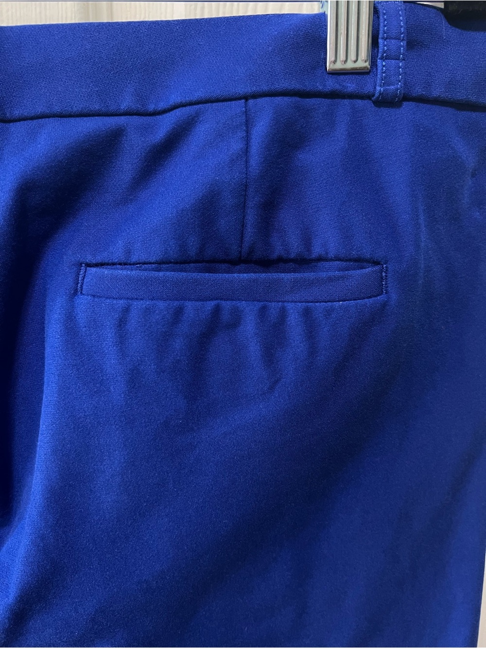 Banana Republic Ryan Royal Blue Straight Leg Dress Pants Size 12 - Picture 11 of 12